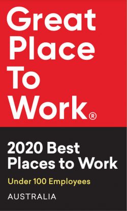 Great Place to Work | 2020 Best Places to Work under 100 Employees Australia