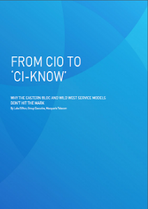 From CIO to CI-Know